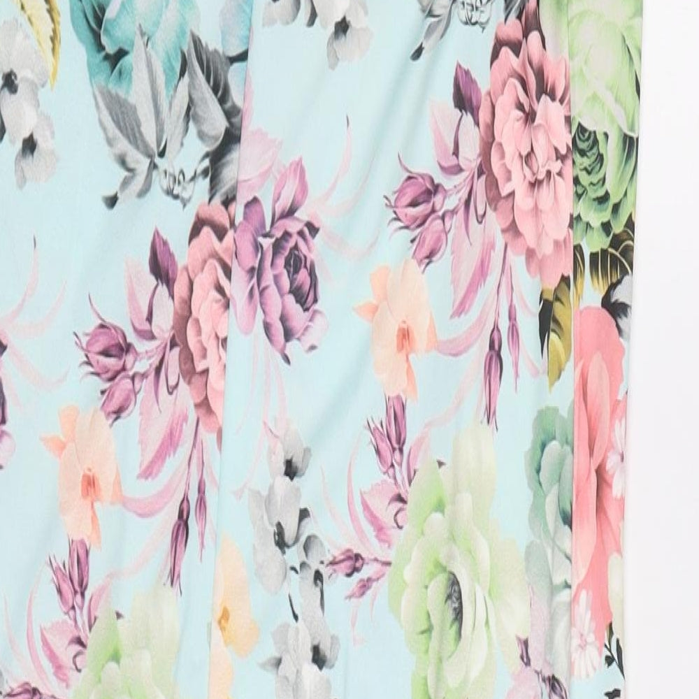 CBR Womens Multicoloured Floral Bodycon Size L