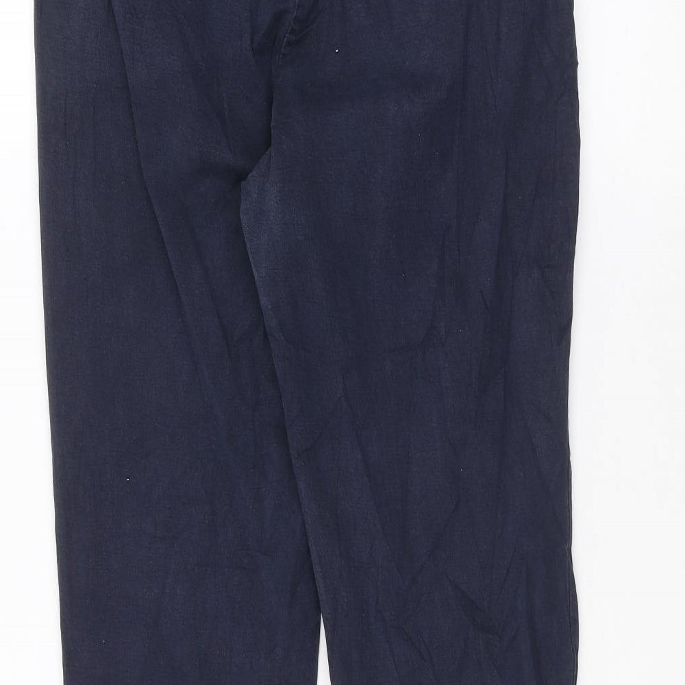 VERO MODA Womens Blue Trousers Size M L29 in