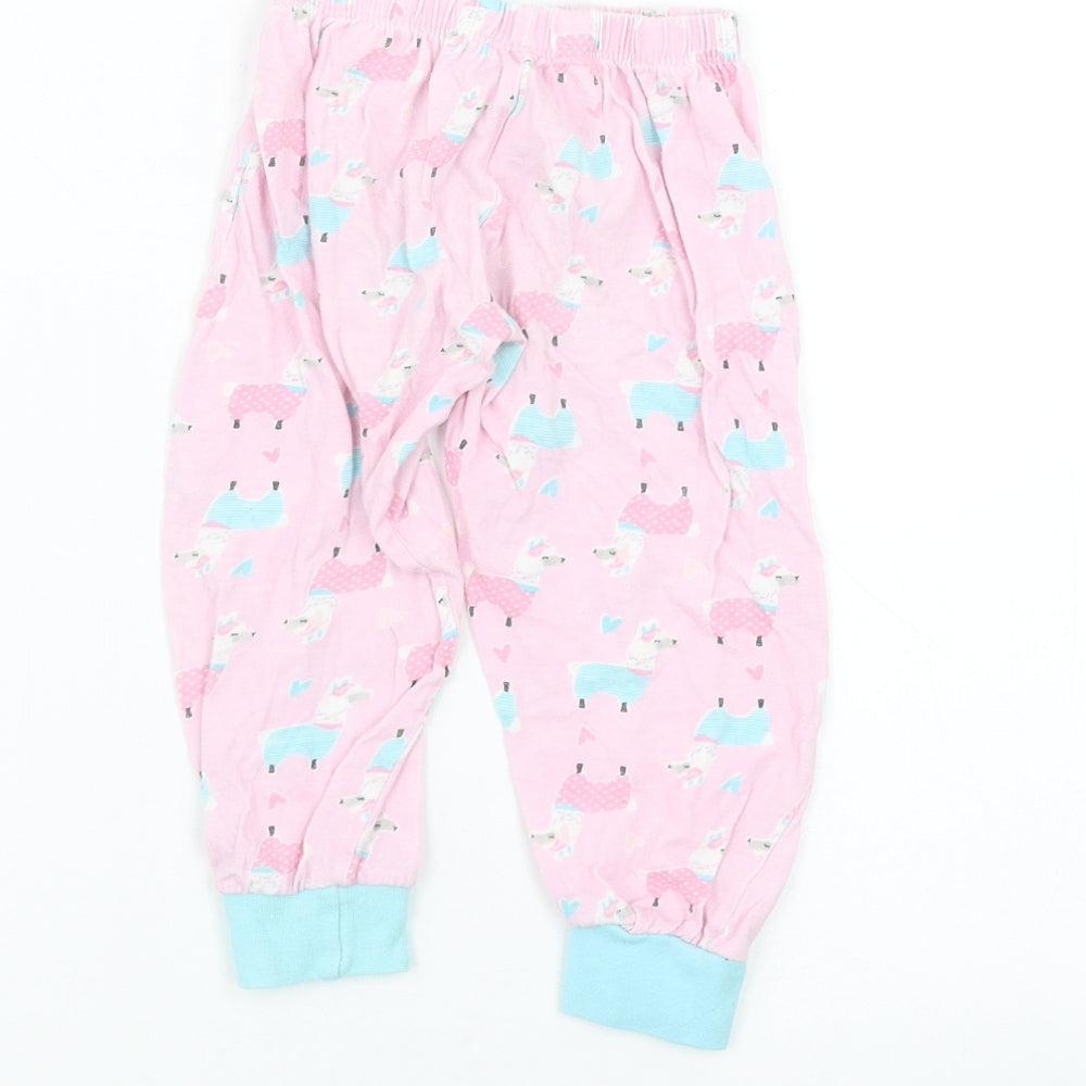 just you Girls Pink Sweatpants Trousers Size 3-4 Years