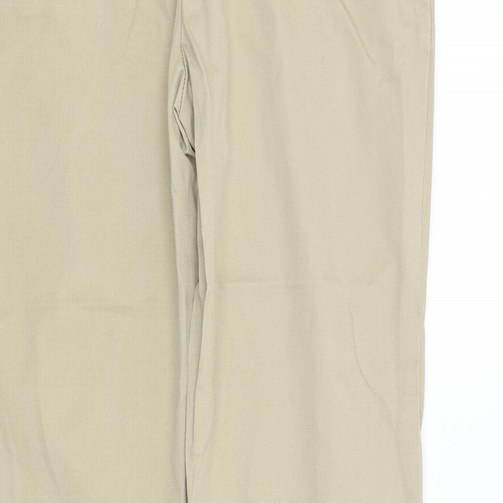 Preworn Womens Black Trousers Size 14 L31 in