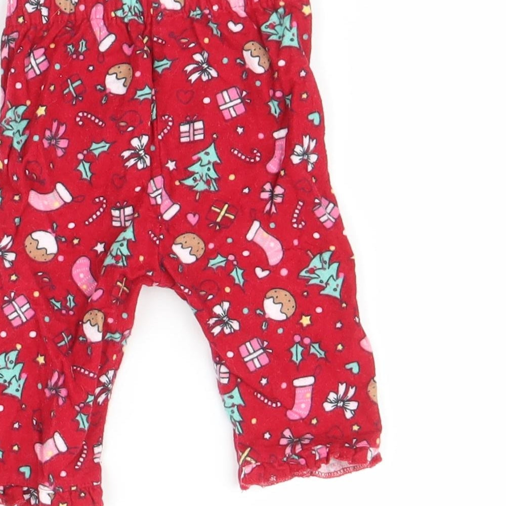 George Baby Multicoloured Leggings Size 0-3 Months - christmas