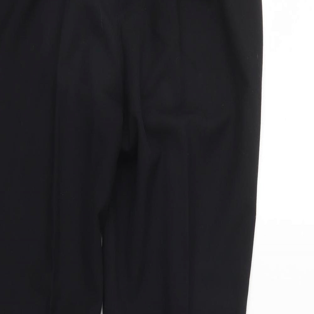 Marks & Spencer Womens Black Sweatpants Trousers Size 34 in L28 in