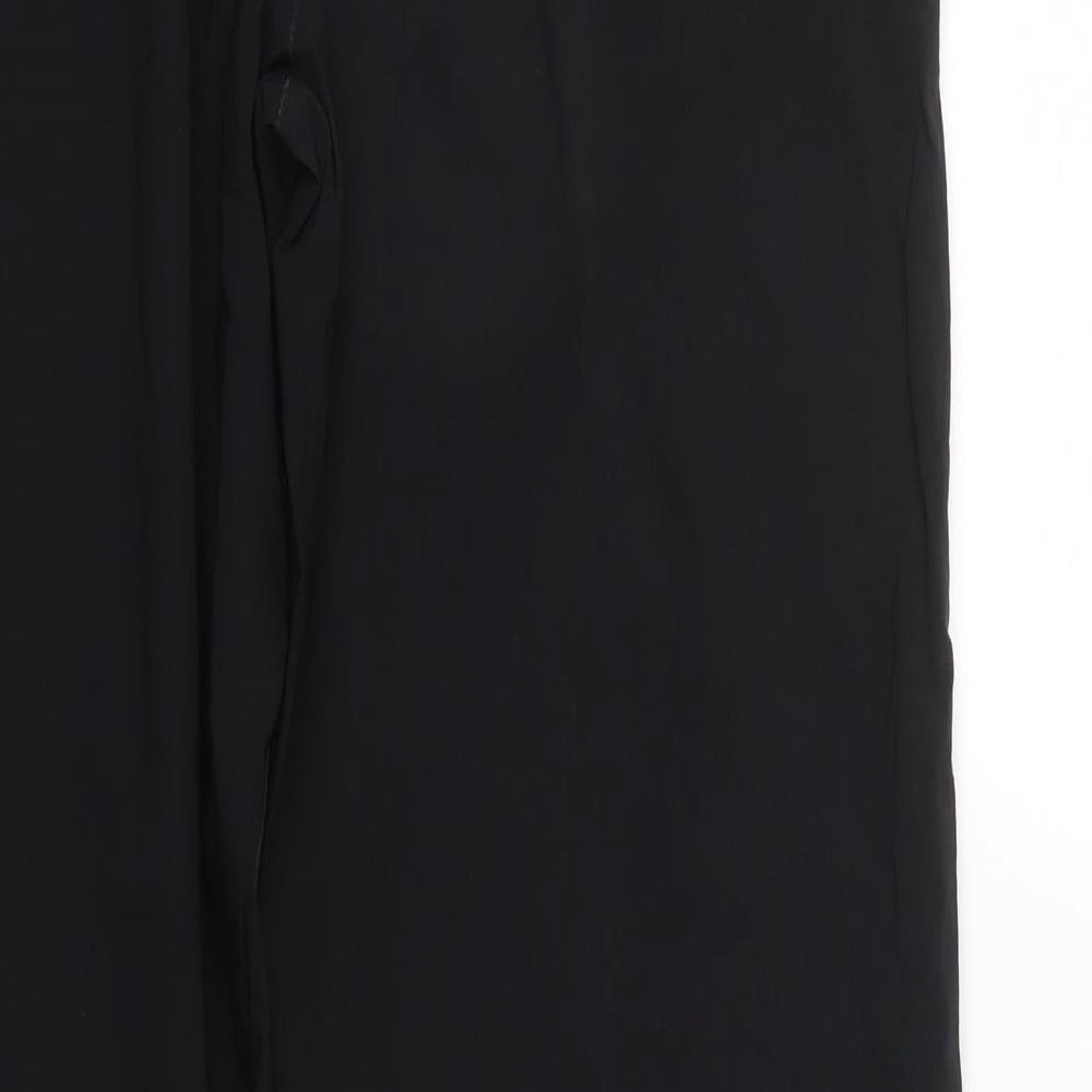 Vunic Womens Black Straight Jeans Size 12 L28 in