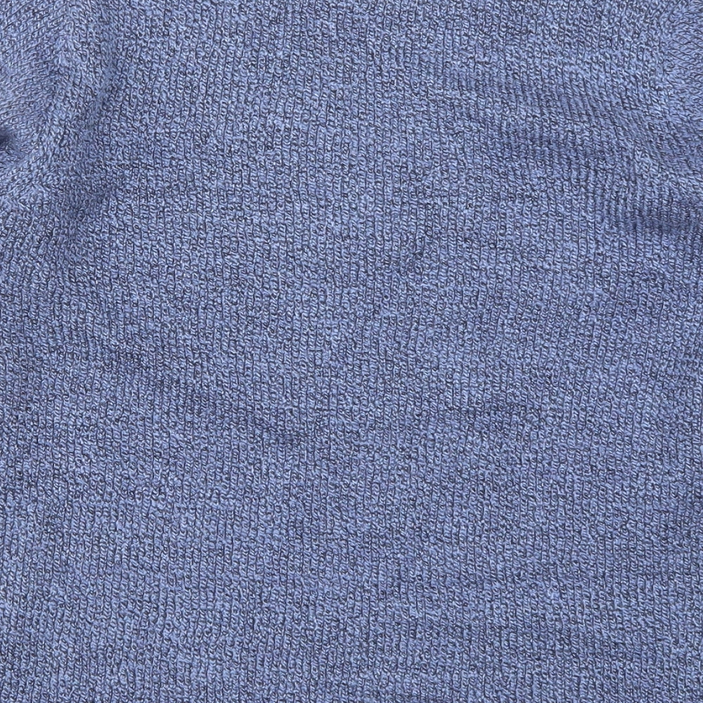 Bonmarché Womens Blue Knit Pullover Jumper Size S