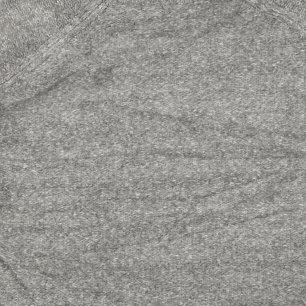 H&M Womens Grey Knit Pullover Jumper Size S