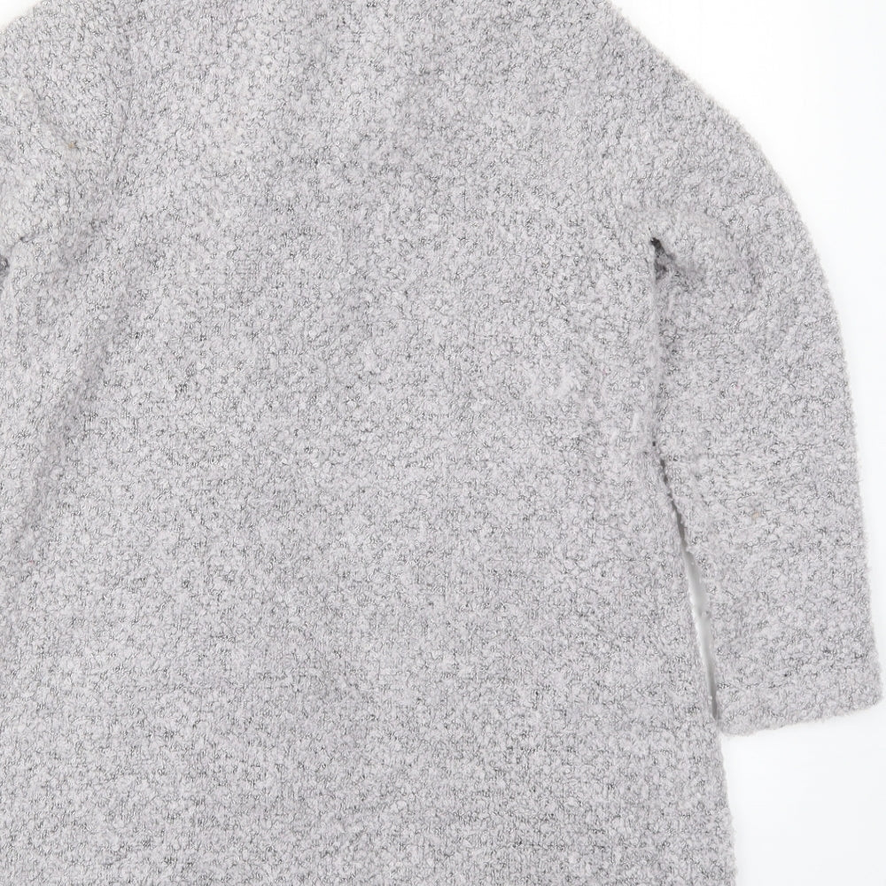 Bonmarché Womens Grey Jacket Coatigan Size XS