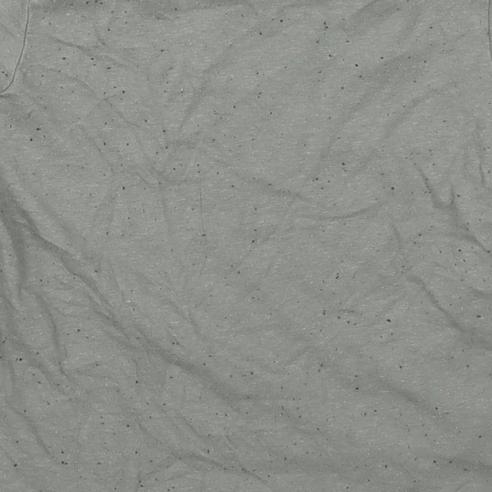 Matalan Boys Grey Basic T-Shirt Size 7 Years