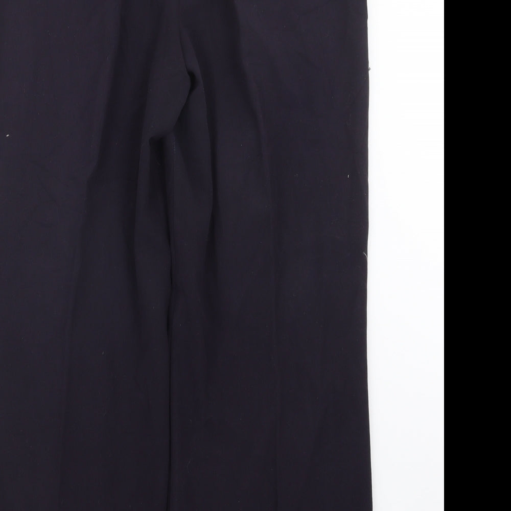 Magic Fit Womens Blue Trousers Size 36 in L28.5 in