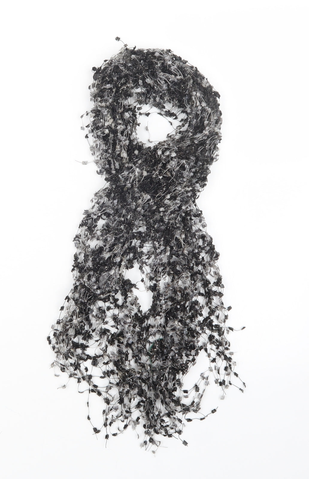 Preworn Womens Black Scarf