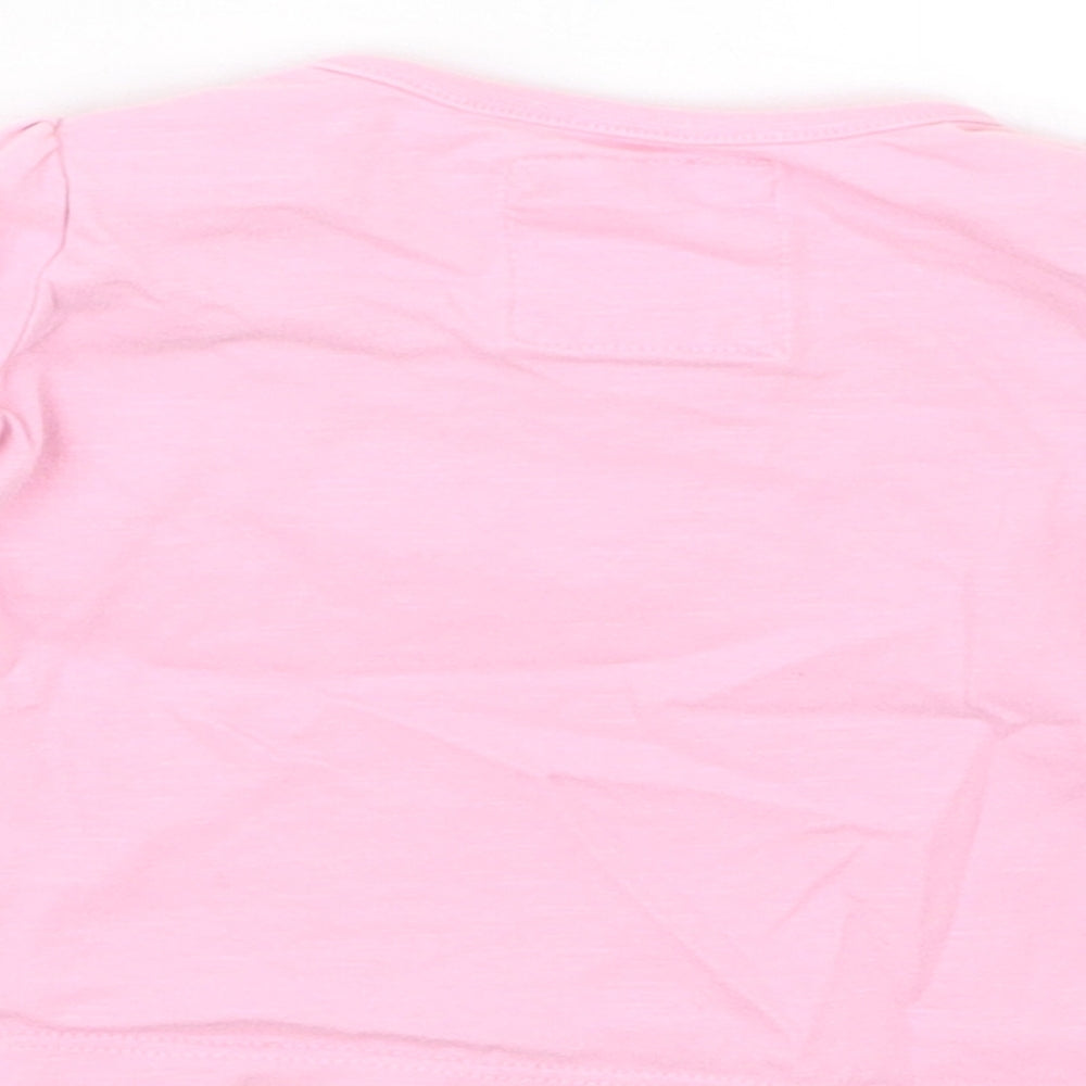 TU Girls Pink Basic T-Shirt Size 0-3 Months