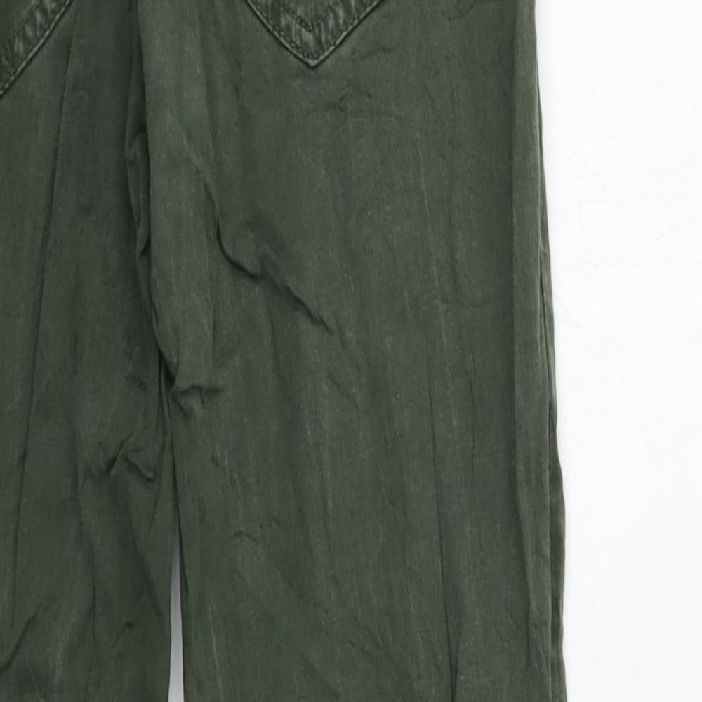 First Choice Womens Green Denim Skinny Jeans Size 10 L28 in