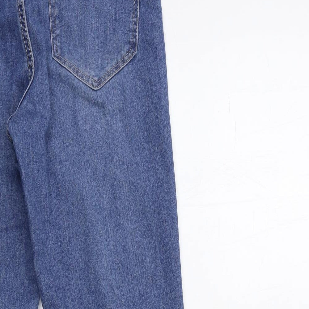 H&M Womens Blue Denim Skinny Jeans Size 27 in L29 in