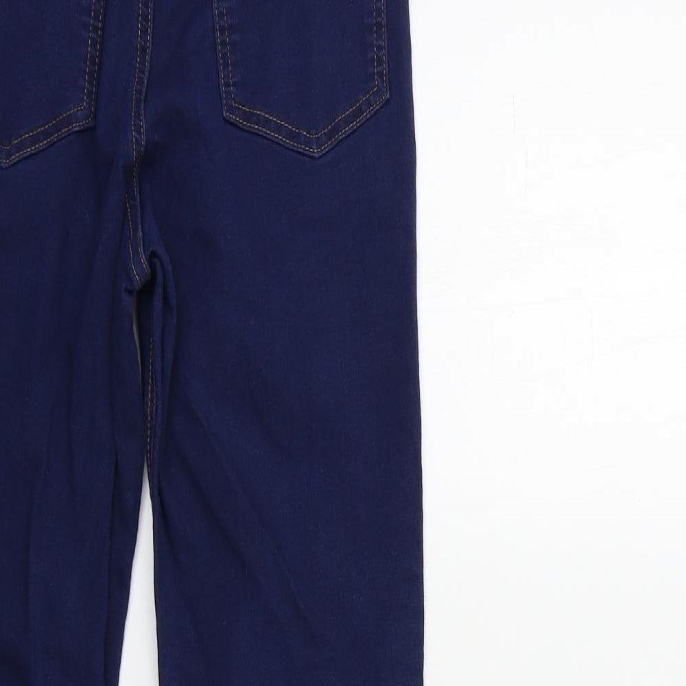 Marks & Spencer Womens Blue Denim Skinny Jeans Size 10 L27 in