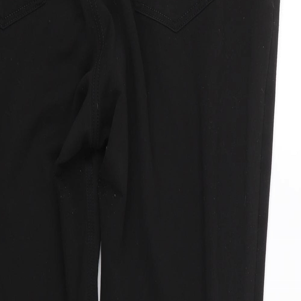 Liva Womens Black Trousers Size 39 in L29 in