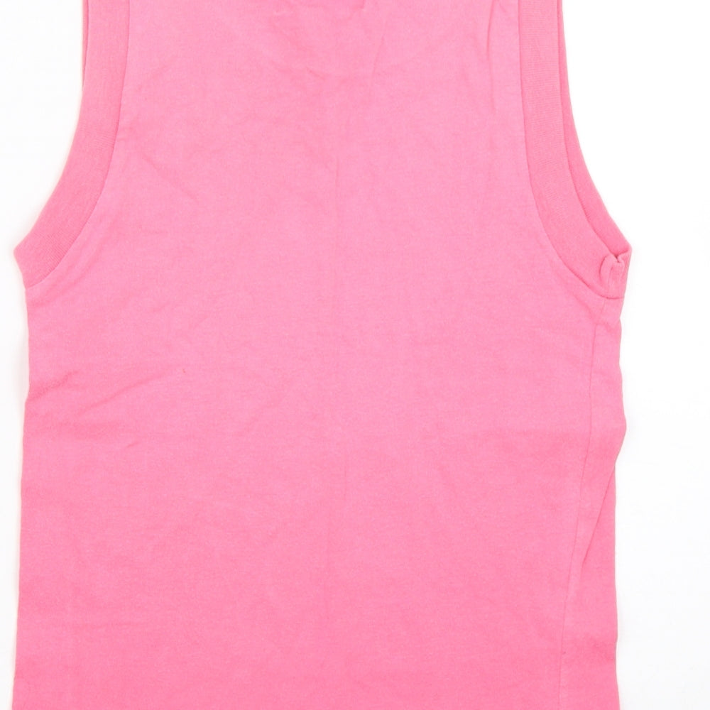 Revival Girls Pink Basic Tank Size 8-9 Years