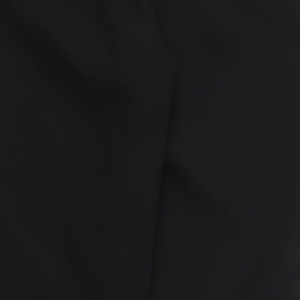 Next Womens Black Trousers Size 10 L27 in