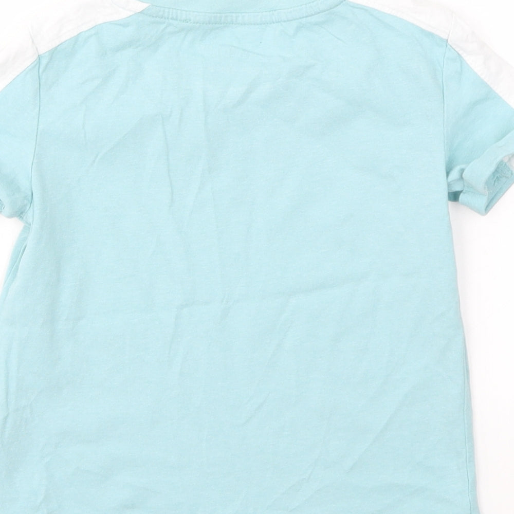 Lily & dan Boys Blue Basic T-Shirt Size 3-4 Years