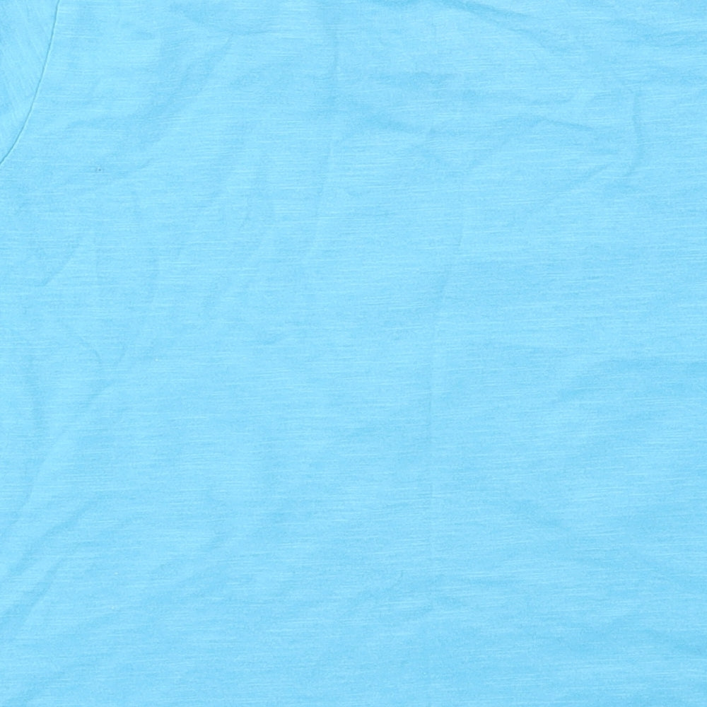 DUDES Boys Blue Basic T-Shirt Size 5 Years