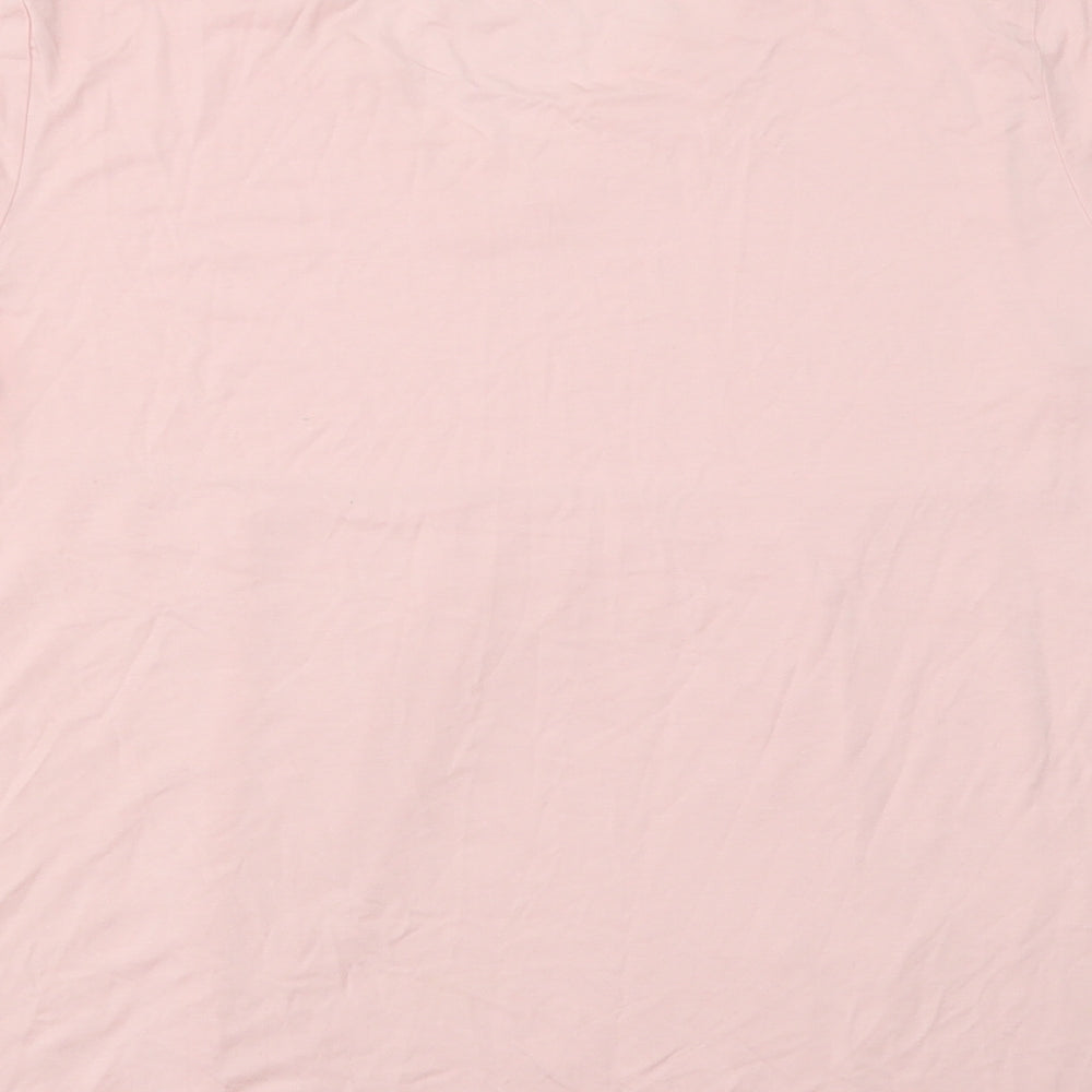 Slenderella Womens Pink Top Pyjama Top Size 16