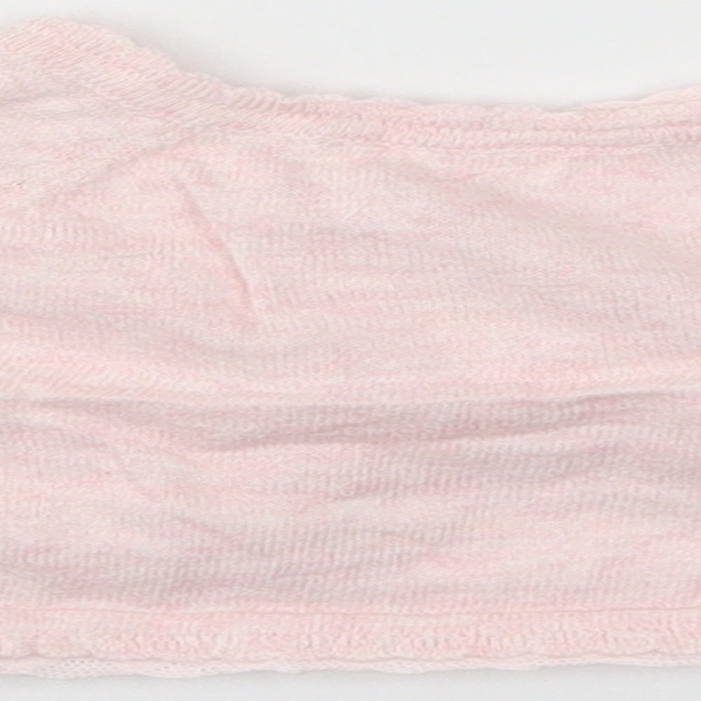 Next Girls Pink Cardigan Jumper Size 3-6 Months