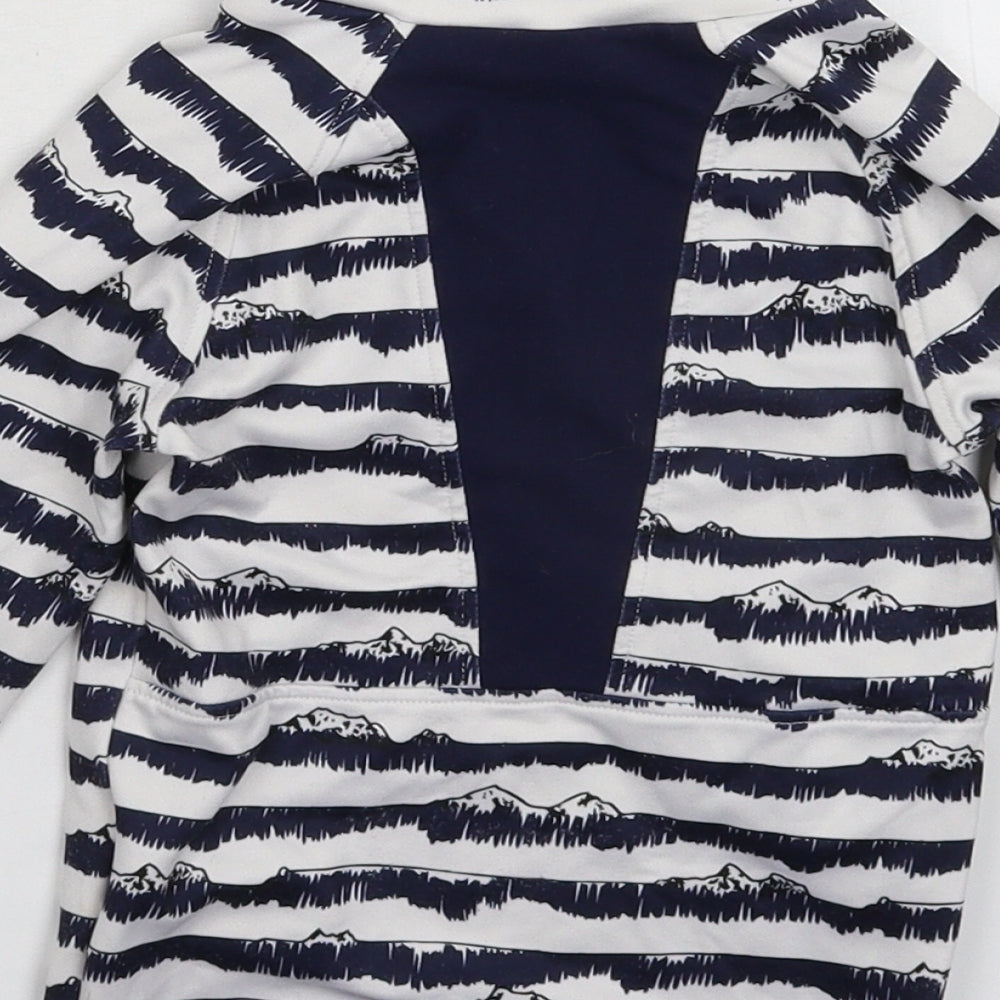 DECATHLON Boys Multicoloured Striped Jacket Size 4 Years