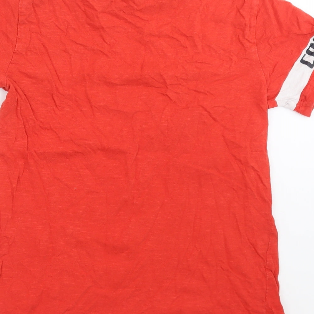 Next Boys Red Basic T-Shirt Size 11 Years
