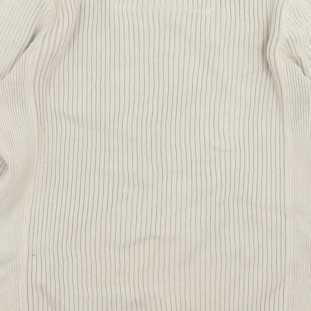 NEXT Mens Beige Pullover Jumper Size S