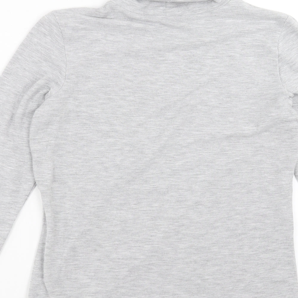 NEXT Womens Grey Basic T-Shirt Size 8