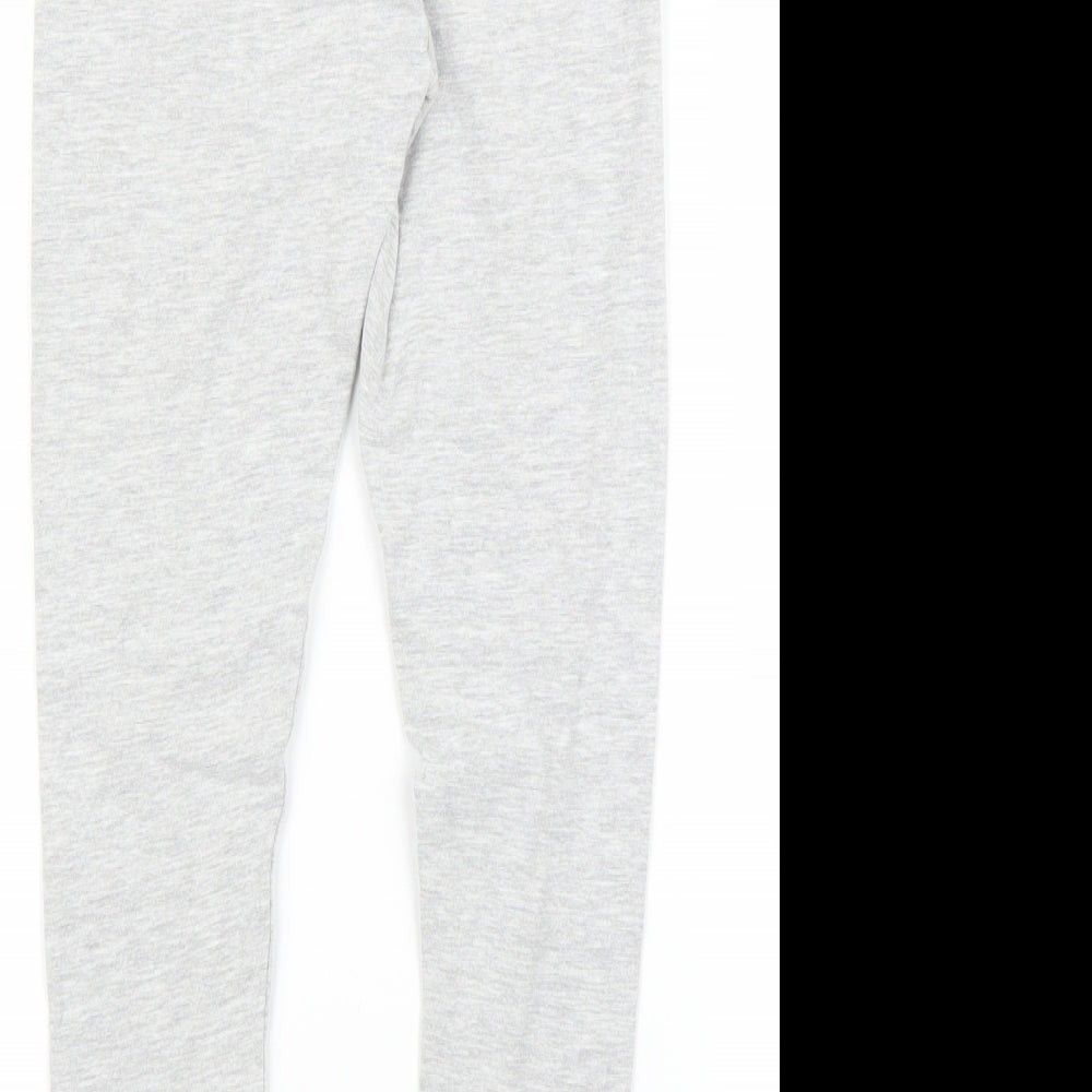 Next Girls Grey Carrot Trousers Size 11 Years