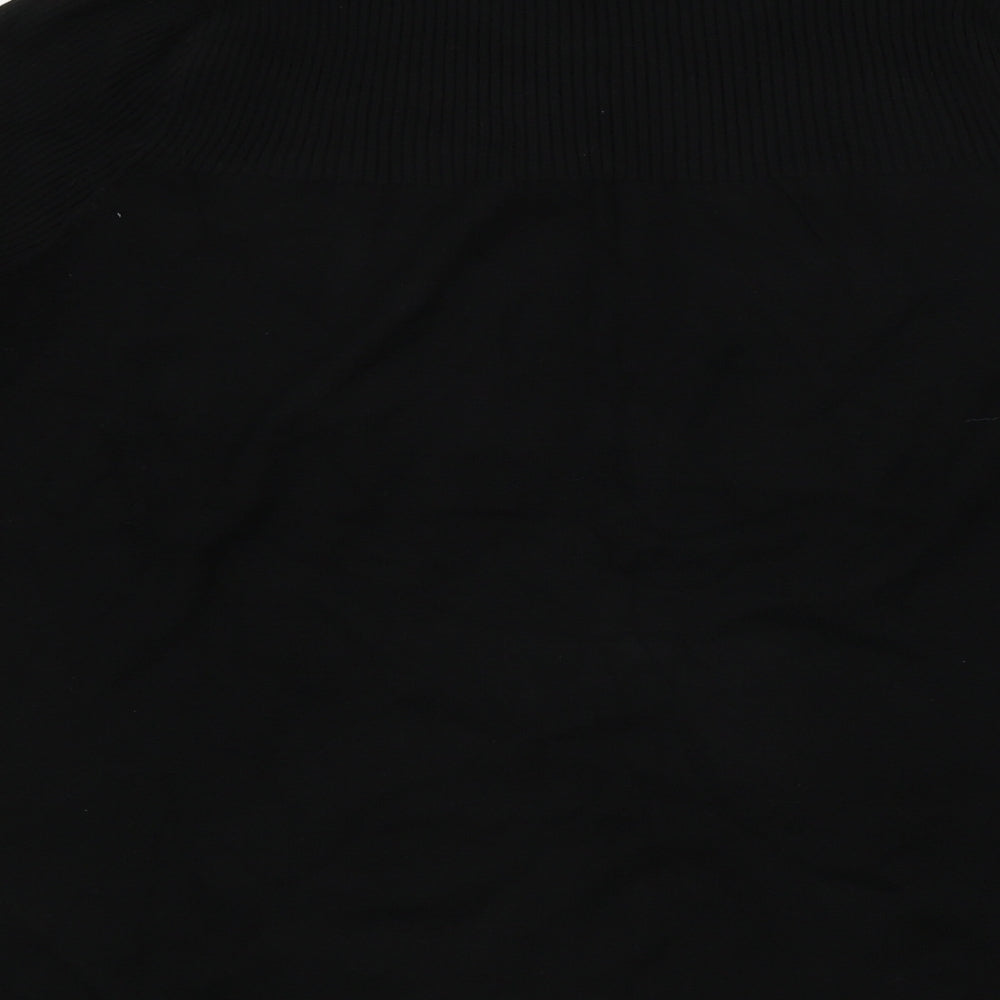 Nutmeg Womens Black Pullover Jumper Size 12