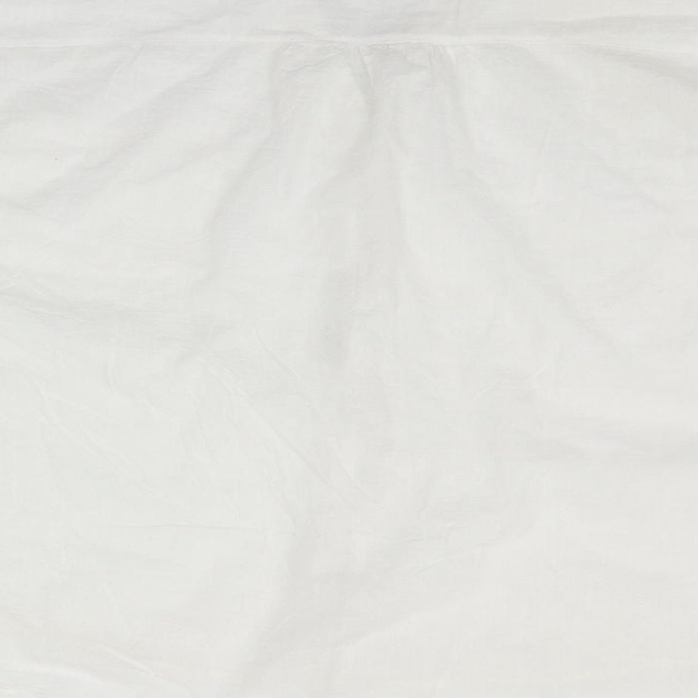Celmia Womens White Basic Button-Up Size 3XL
