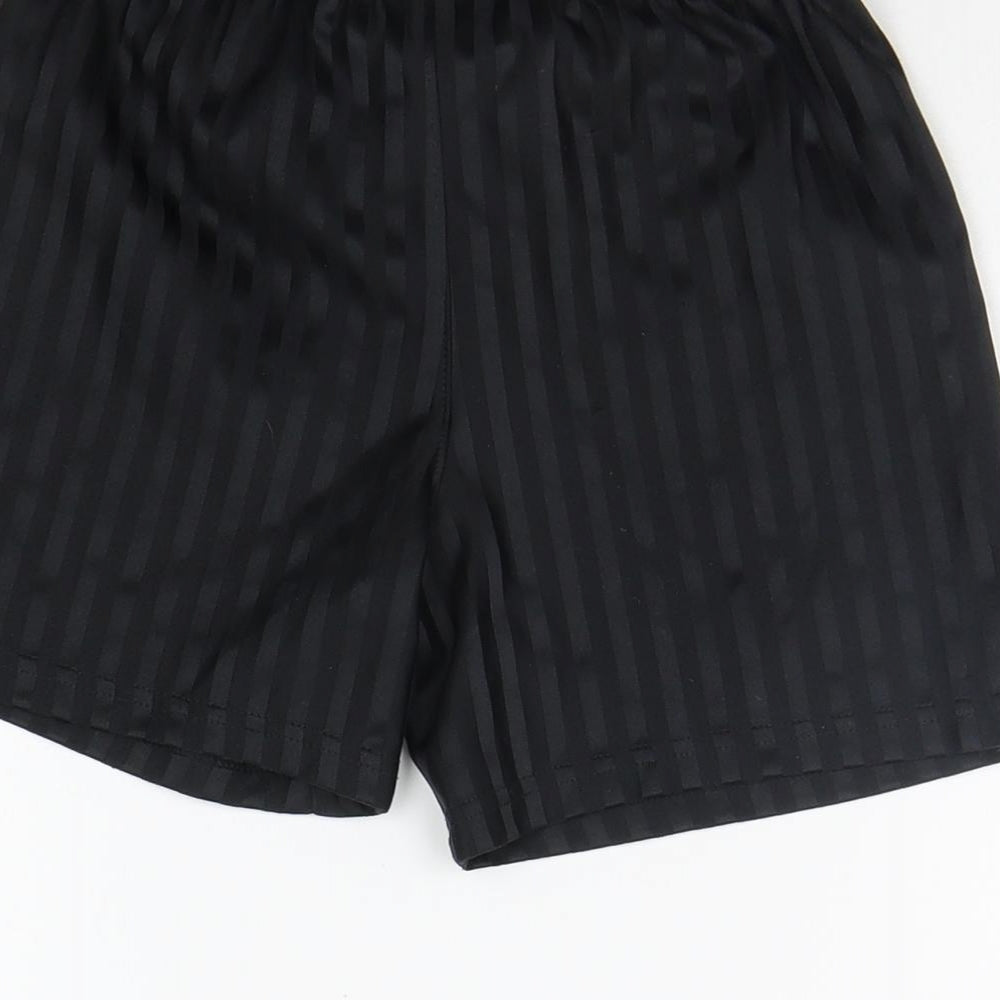 George Boys Black Sweat Shorts Size 6-7 Years