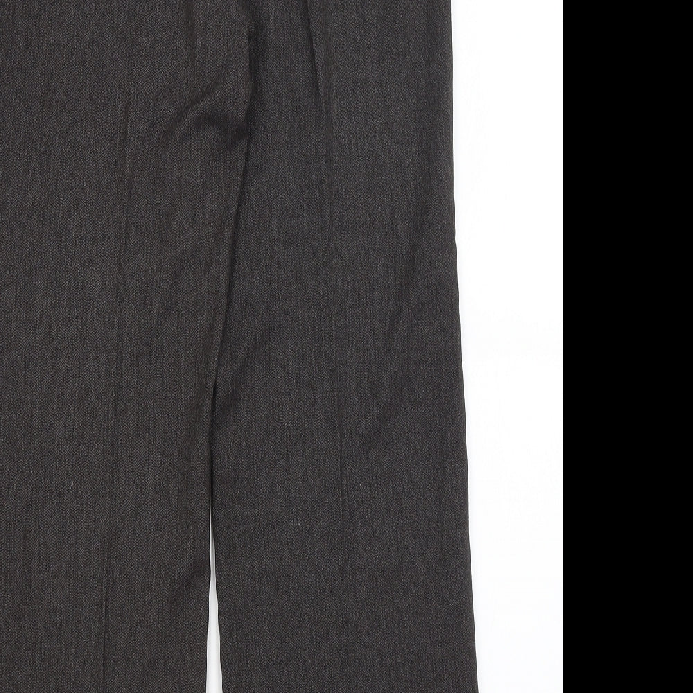 Marks & Spencer Womens Grey Dress Pants Trousers Size 12 L30 in