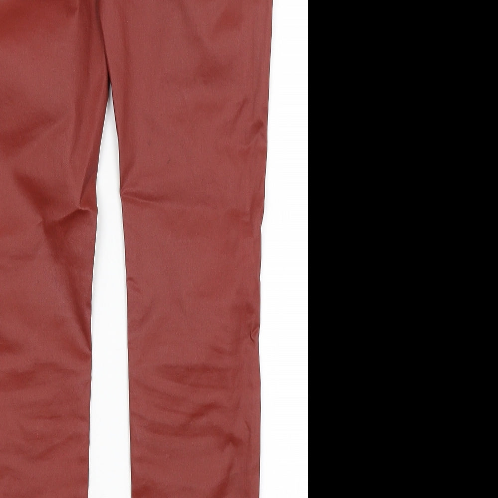 Limited Collection Womens Red Trousers Size 12 L30 in