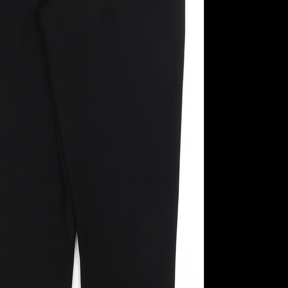 Atmosphere Womens Black Trousers Size 14 L28 in