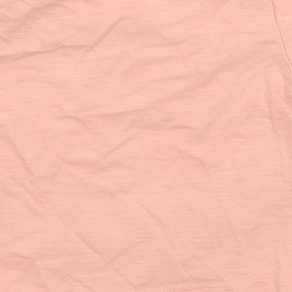 Marks & Spencer Baby Pink Basic T-Shirt Size 3-6 Months - Smile