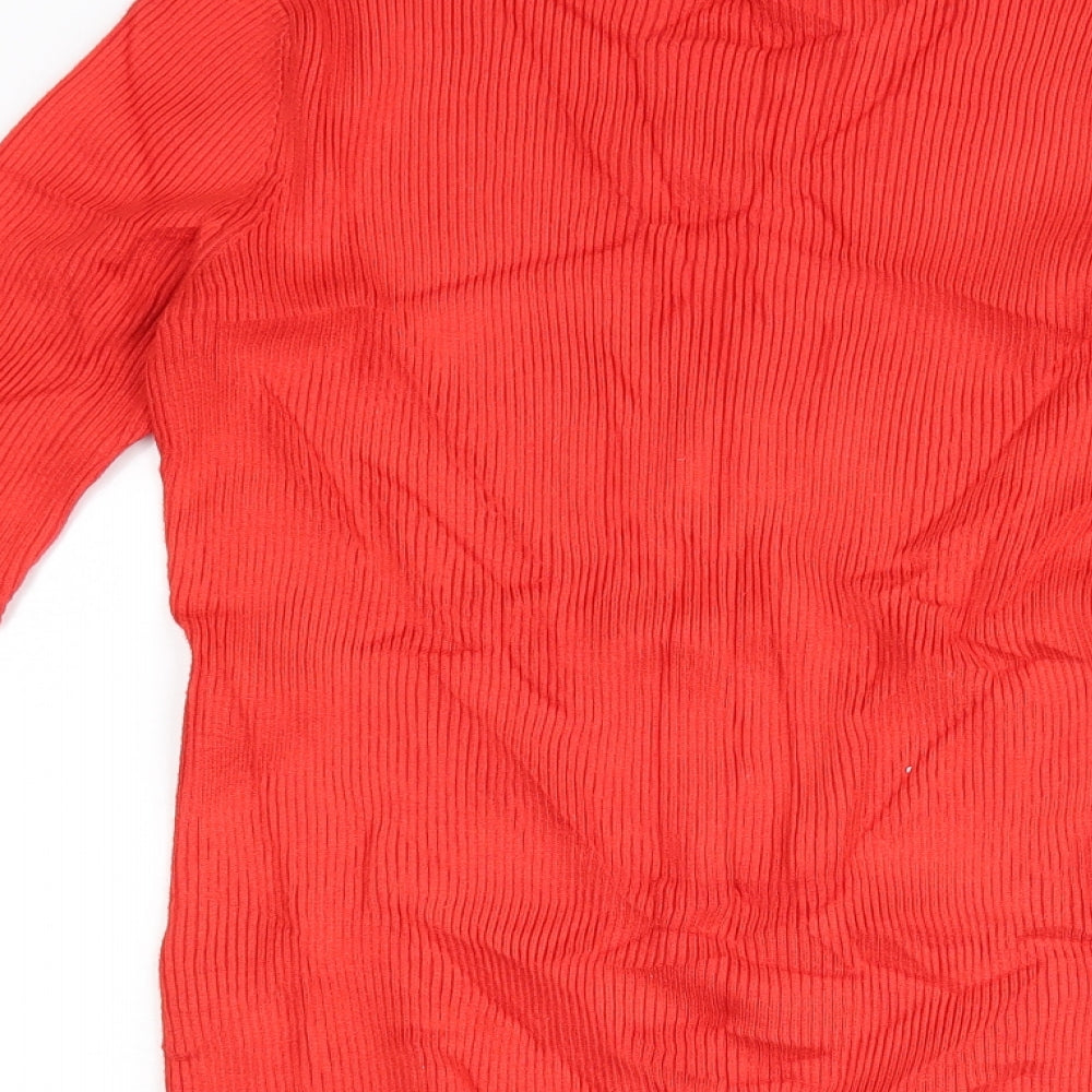 Matalan Womens Red Pullover Jumper Size 14