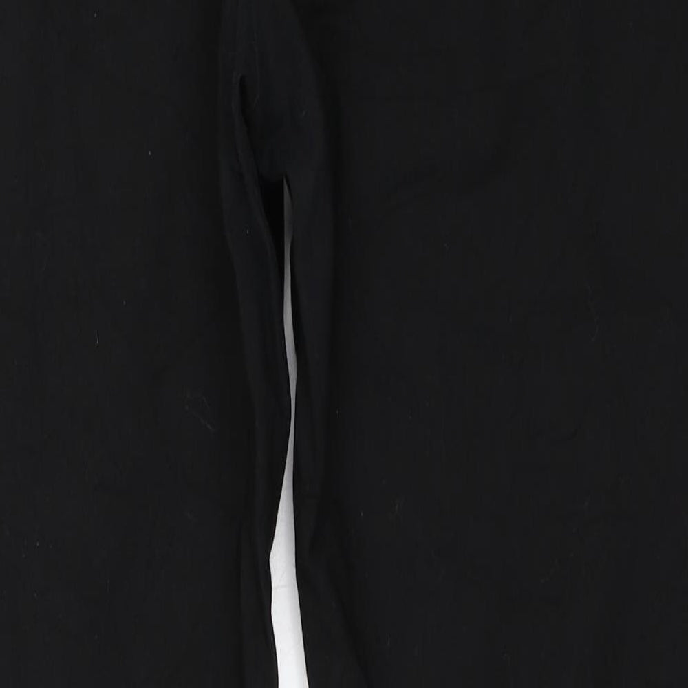 Moon Girl Womens Black Trousers Size 35 in L29 in
