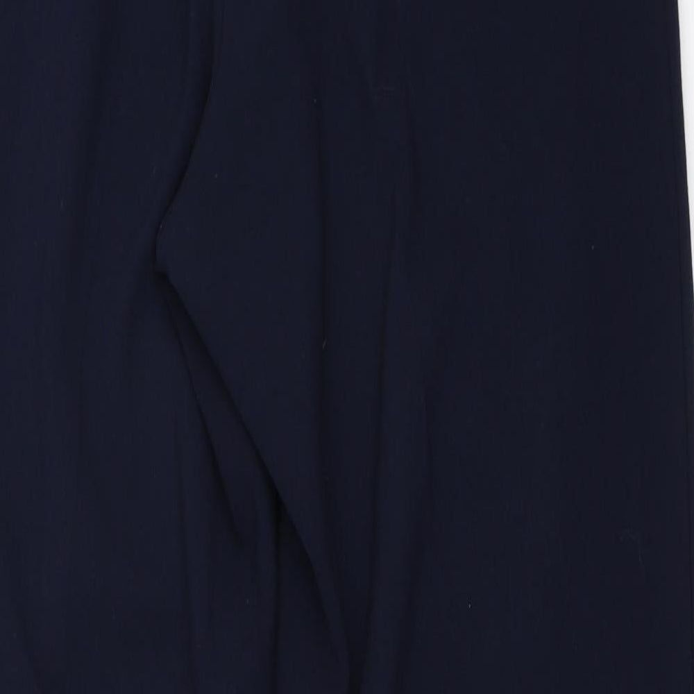 Autonomy Womens Blue Trousers Size 12 L28.5 in