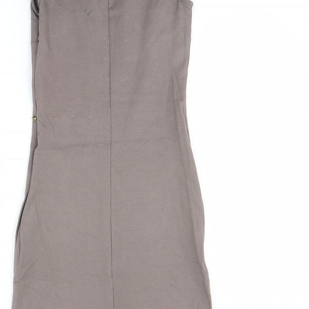 Berge Womens Beige Bodycon Size S