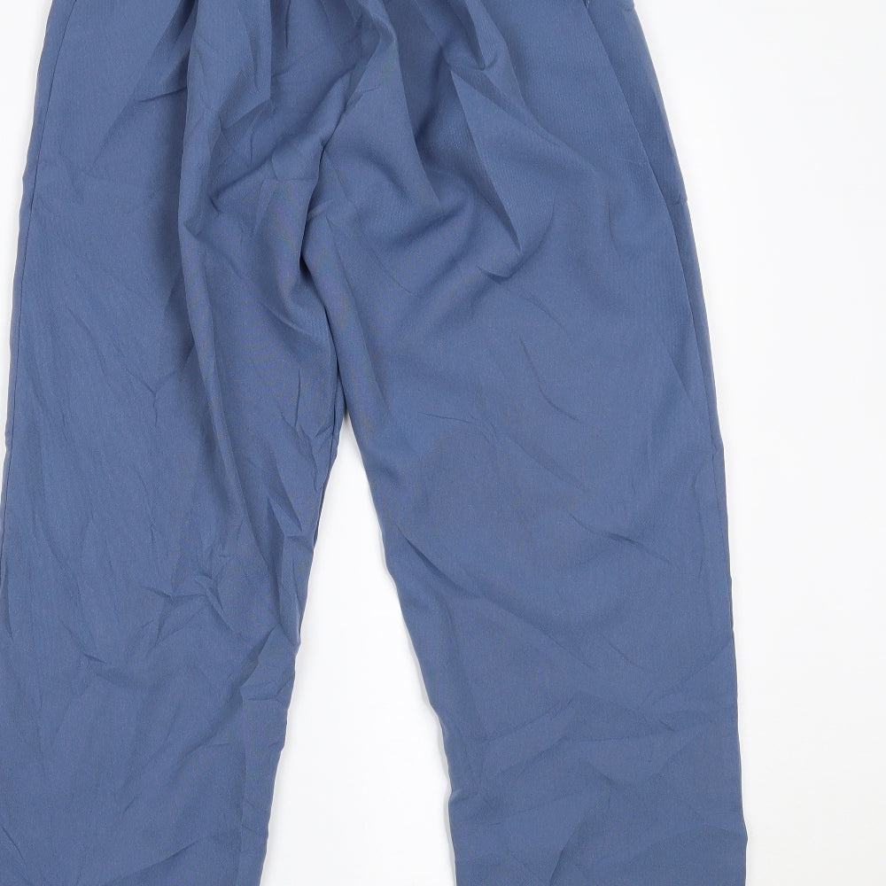 Preworn Womens Blue Trousers Size 14 L23 in