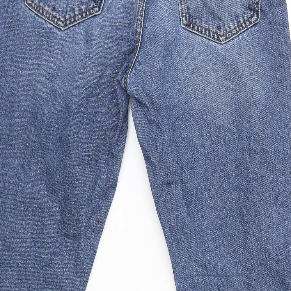 Mango Mens Blue Straight Jeans Size 32 in L26 in