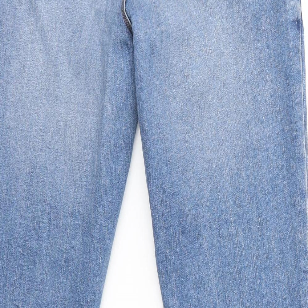 Marks & Spencer Womens Blue Skinny Jeans Size 28 in L27 in