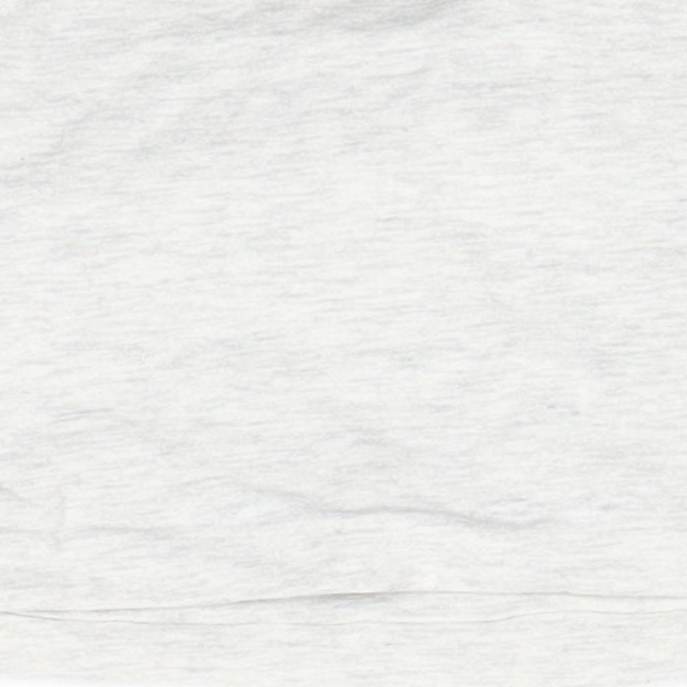 Topshop Womens Grey Cropped Blouse Size 6