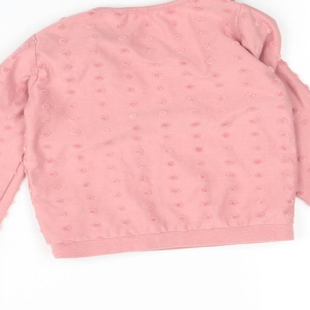 TU Baby Pink Spotted Basic T-Shirt Size 12-18 Months