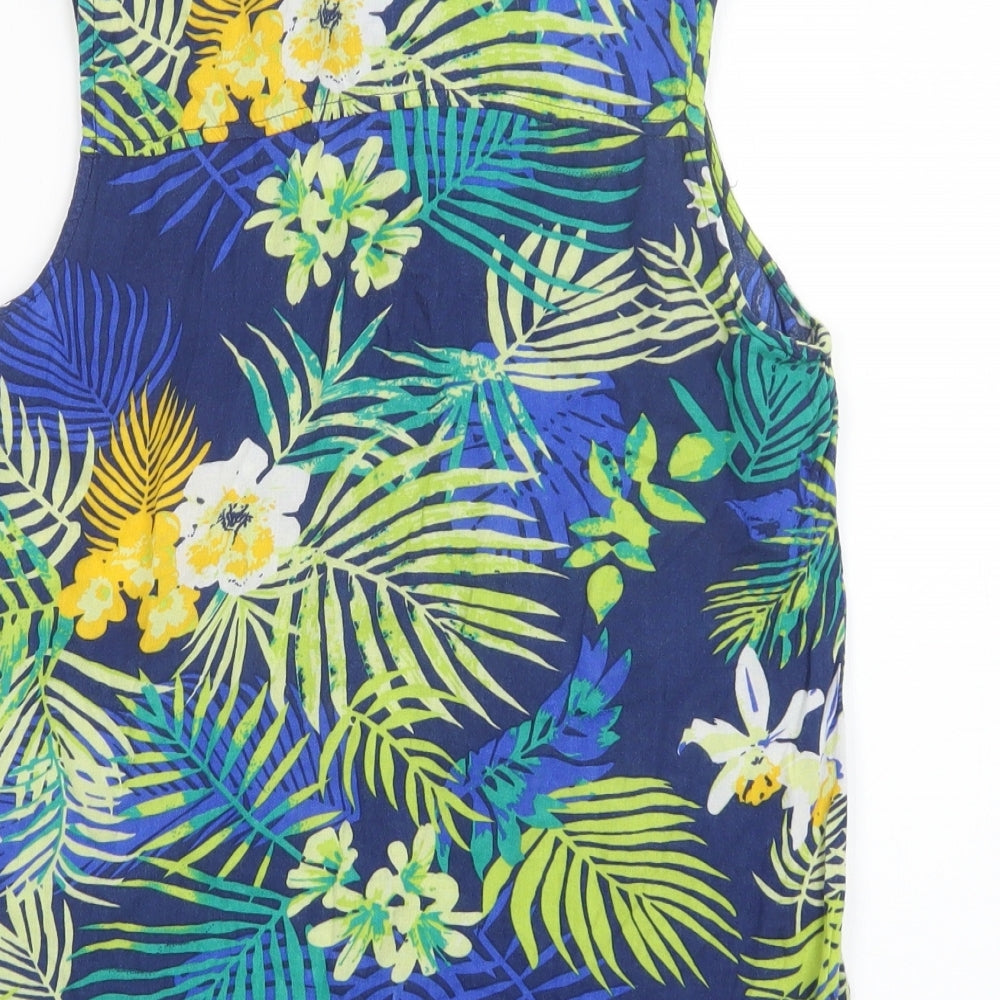 o'stin studio Womens Floral Basic Button-Up Size XS
