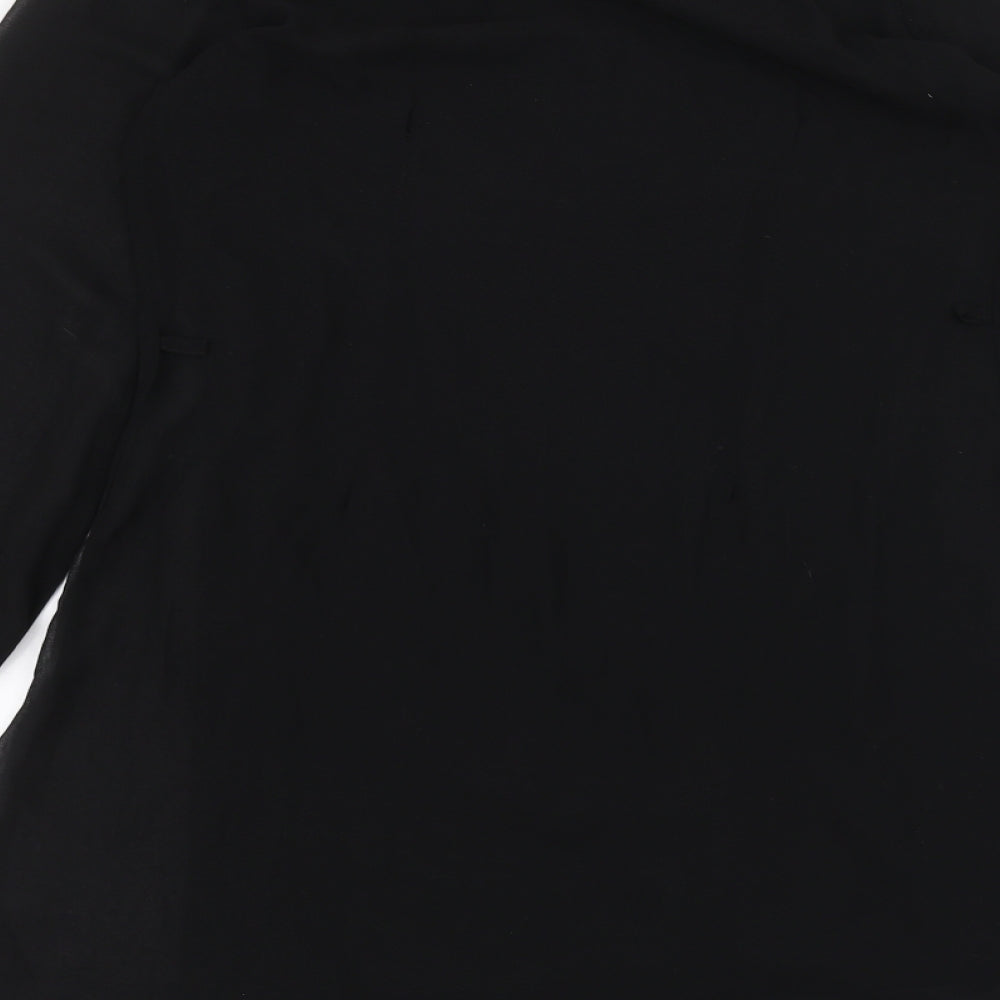 Atmosphere Womens Black Basic T-Shirt Size 10