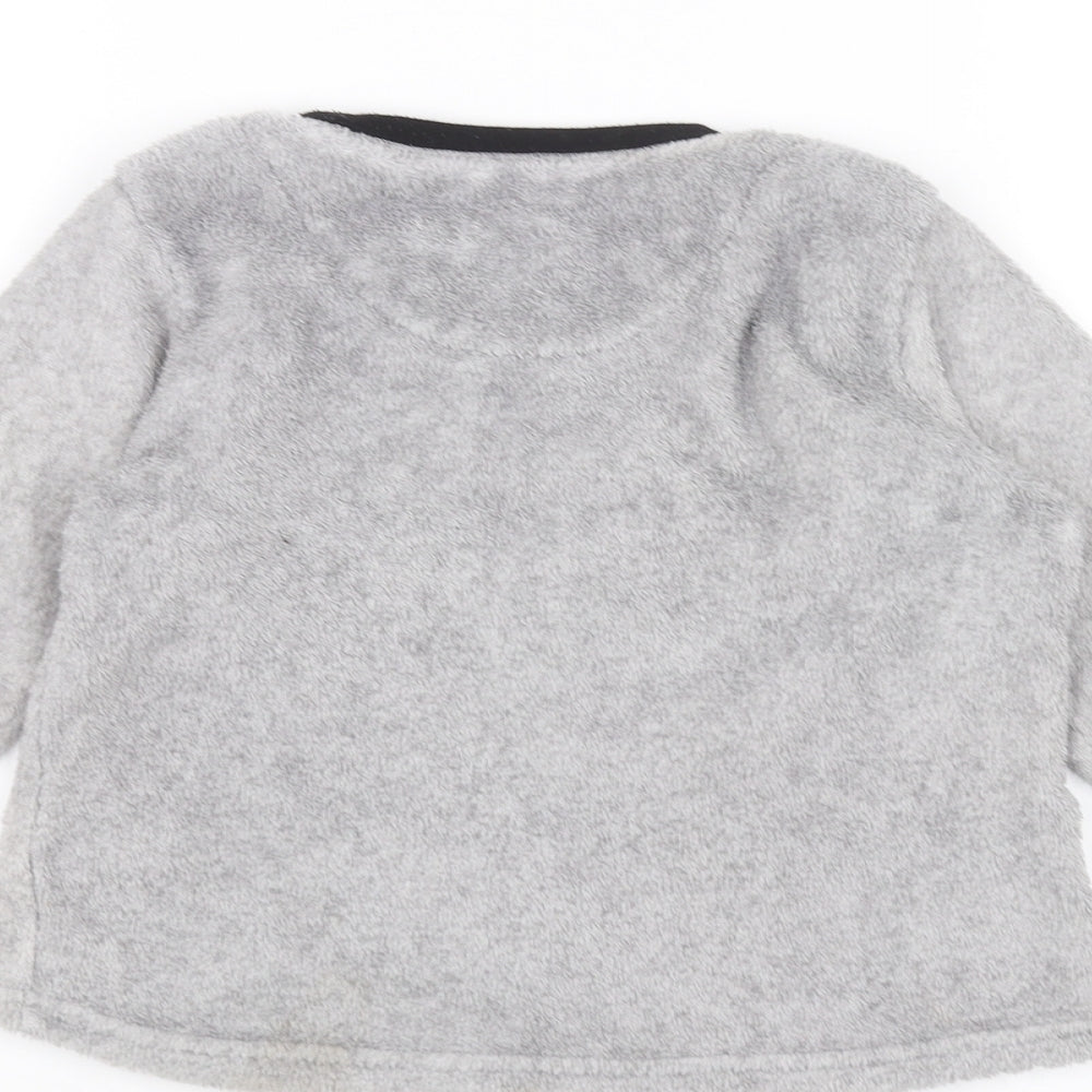 Primark Girls Grey Pullover Jumper Size 5-6 Years