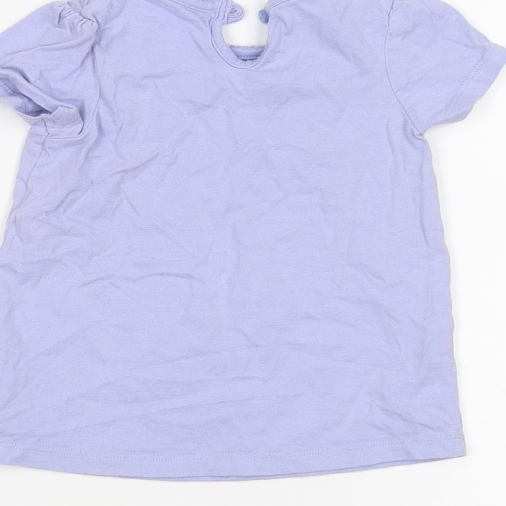George Baby Blue Basic T-Shirt Size 9-12 Months