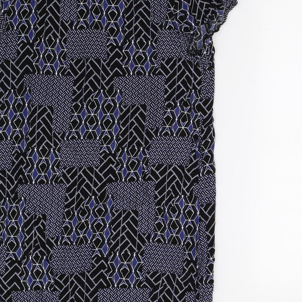 New Look Womens Multicoloured Geometric Shift Size 14